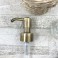 Dosatore in ottone colore bronzo per dispenser bagno